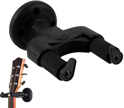 Generisch Support mural pour guitares acoustiques et basses, accessoires pour mandoline, violon, banjo, système de rangement
