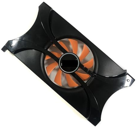 QWZOZST Ventilador de refrigeración vídeo GA82S2U, PLA08015S12HH, para Emtek GTS 450, PALIT GTS450, GAINWARD GTX550Ti y Tarjeta gráfica NF0815B1HK