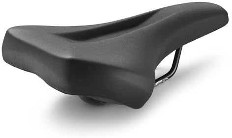 Montegrappa Ergonomisk Vattentät Eco-Läder Cykelsadel för Daglig Användning Ebike Cargo Bike Lång Tail Memory Foam Vaddering
