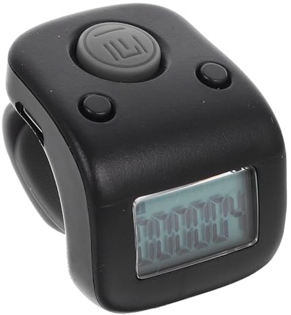 WHAMVOX Swimming Lap Counter Waterproof Digital Counter with Number Button and Manual Tally Featuring Flexible Silicone Material and Battery Included for Running and Crocheting