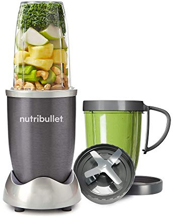 Magic Bullet NutriBullet 600W 8 Pieces Smoothie Blender - Grey - NBR0802