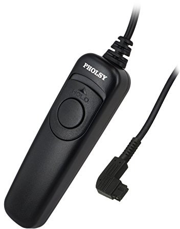 PHOLSY Cable Disparador Remoto S6 Cámara Mando a Distancia/Cable Remoto para Sony a77M2 a99M2 a99 a77 a67 a65 a57 a55 a37 a35 a900 a850 a700 a580 a560 a550 a500 a450 a300 a200 a100