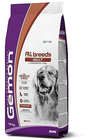 GEMON by Monge - MEDIUM ADULT Agnello e Riso 15 kilogram