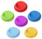 Aspire 6 PCS Silicone Drinking Lid Cup Lids, Reusable Coffee Cup Covers/Lids - ASSORTED