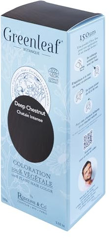 Greenleaf Colouration 100% Organic 100g - Deep Chestnut