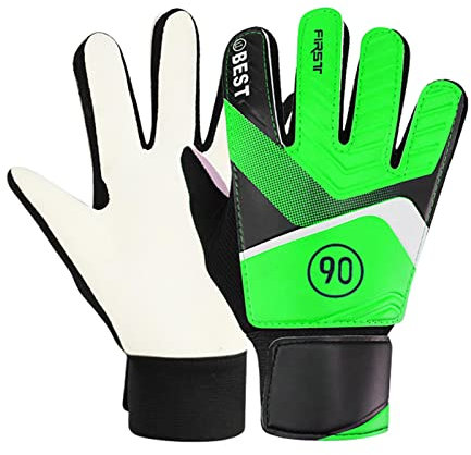 Torwarthandschuhe Fußball Handschuhe Für Kinder Rutschfes Jugend Torwarthandschuhe Latex Torwarthandschuhe Mit Fingerschutz Fussball Torwarthandschuhe Mit Stoßdämpfender Polsterung Für Jungen Mädchen