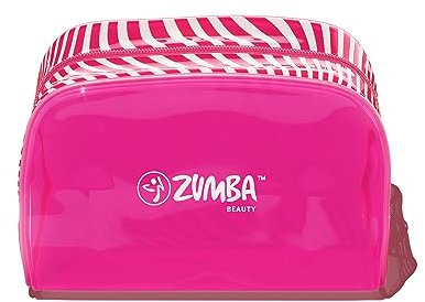 Zumba Beauty Kosmetiktasche - Die sportlich Moderne Kulturtasche als idealen Alltagsbegleiter, Kulturbeutel für Deine Sportutensilien, Kosmetikbeutel Damen und Herren, Make up Bag, waschtasche Damen