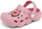 INMINPIN Unisex Niños Zuecos Niño Niña Bebé Sandalias de Playa y Piscina Antideslizante Ligeras Verano Zapatillas Zapatos de Jardín,Rosa,25 EU= Fabricante 26
