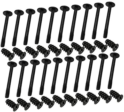 Gadpiparty 1 Juego Tornillos del ventilador del chasis Tornillos para ventilador de caja Set de tornillos para ventilador de PC admirador tornillos y nueses enfriador computadora suite tuerca