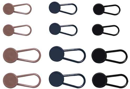 Button Extender for Trousers - 12 Pants Waist Extender, Reusable for Men, Women & Jeans, Trousers, Suit Pants