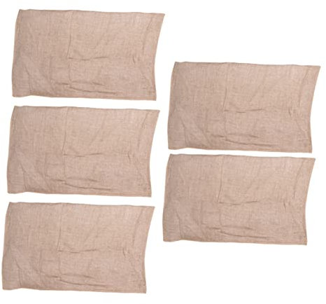 CIYODO 5pezzi Borse Juta Multi-funzionali Per e Sacchetti Stoccaggio Per e Conservazione Capacità e Traspirante