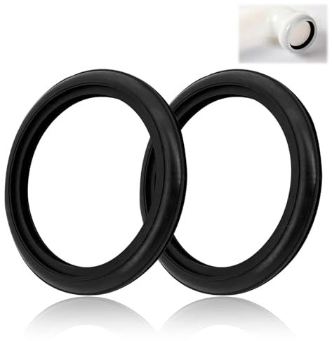 Joints de Tuyau de Chasse pour Réservoirs G-eberit, 2 Joints de Tuyau de Chasse à Lèvres, Compatibles avec La Pièce de Rechange 362.771.001, Diamètre Extérieur 54 mm, Diamètre Intérieur 42 mm