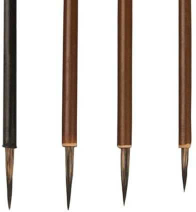 Ensemble de pinceaux professionnels de calligraphie chinoise pour aquarelle, dessin Sumi, peinture pour paysage, encre chinoise, pinceau chinois