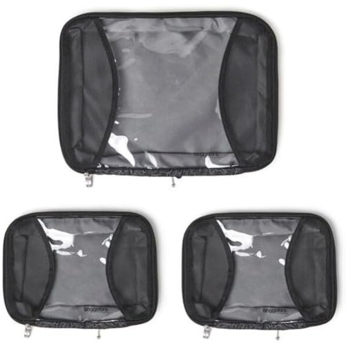Baggallini Compression Cube 3-piece set - Lightweight Compression Packing Cubes for Travel