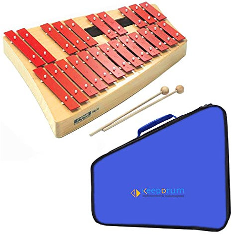 Sonor NG-31 Alt Glockenspiel + keepdrum MB03 Glockenspiel-Tasche