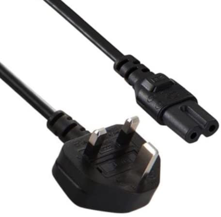 2 Pin Mains Power Lead Fig Figure 8 Cable Compatible with Sony Philips Blu-Ray DVD Player/Recorder GE Samsung Panasonic TV Charger UK Wall Cord 1.8M