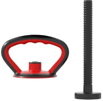 Baoblaze Mango de Pesa Rusa, Equipo Multifuncional con Agarre de Peso, fácil de Transportar, Ajustable para Entrenamiento físico, 1 Mango de Pesa Rusa