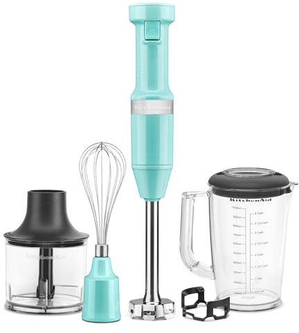 KitchenAid Variable Speed Corded Hand Blender with Attachments, KHBV83