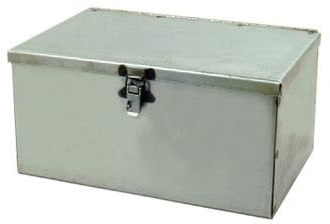G.L.D. Forniture Boîte à outils pour tracteur 300x200x150 mm en tôle pliée et soudée