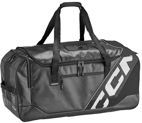 CCM 550 Elite Carry Spieler-Hockeytasche, schwarz, 94×46×41 cm - 37” x 18” x 16”