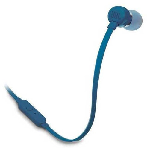 JBL Tune 160 Auriculares para móvil Binaural Dentro de oído Azul - Auriculares y micrófono (AAlámbrico, Dentro de oído, Binaural, Intraaural, 20-20000 Hz, Azul