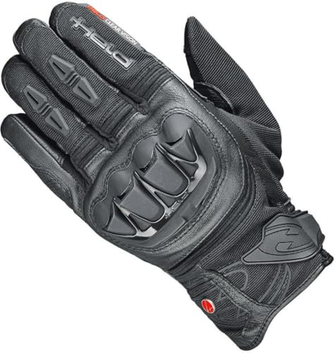 Held Sambia 2in1 Evo Leder-/Textilhandschuh kurz – Gore-Tex – Schwarz
