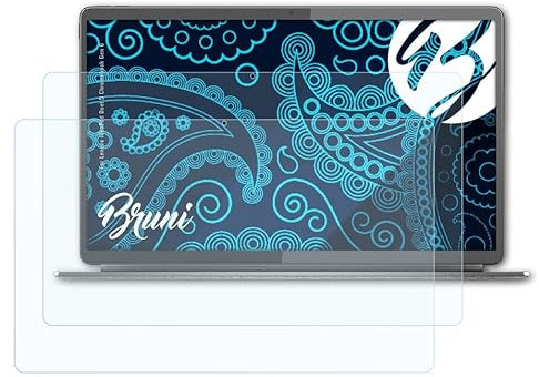 Bruni Screen Protector compatible with Lenovo Idea Pad Duet 5 Chromebook Gen 6 Protector Film, crystal clear Protective Film (2X)