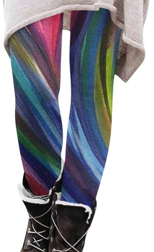 KONG JIMFAN Thermohose Skiunterhose Damen Lang Gesichtsschutz Winter Skihose Shaping Leggings Hose Fleece Tights Skin Color Karierte Schlafhose (#1 Camouflage,L)