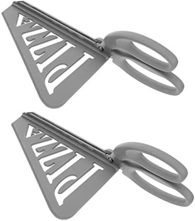 CRILSTYLEO 2 Pezzi Forbici Per Pizza in Acciaio Inox Gadget Da Cucina Multifunzionale Da Cucina Per Pizza