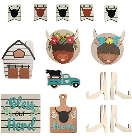 ​​Bandejas Plástico​​ Artesanías de Verano Muebles para el Decoraciones de bandejas en Capas de Escritorio (B, A)