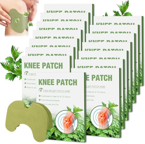 CLIUNT 150 Piezas Parches de alivio del dolor, Parches naturales para el dolor de espalda, Parche de Calor para aliviar el dolors de artritis, alivia el dolors muscular en la espalda, el cuello