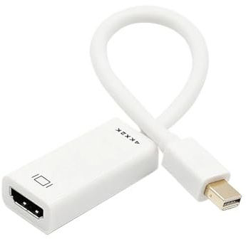 Mini Displayport till HDMI-kompatibel kabel, kompatibel med Apple MacBook, Air Pro 1080P 4K-adapter Mini DP hane till HDMI-kompatibel hona(White)