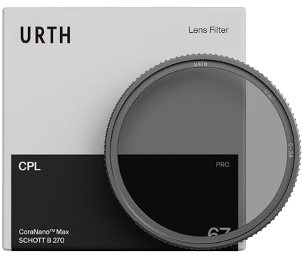 Urth 77mm Circular Polarising (CPL) Lens Filter (Pro) - Professional-Grade Ultra-Slim, Advanced Nano Multi-Coated Polarisation for Camera Lenses