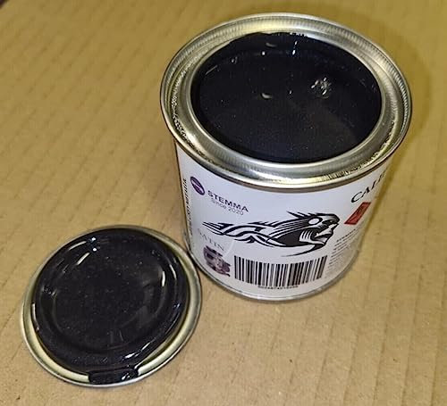 Stemma®, vernice per pinza dei freni, colore grigio metallizzato ad alta temperatura, 250 ml, satinato