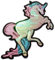 Strass Glitzer Aufnäher Aufbügler Bügelbilder Einhorn groß Kinder Iron on Patches Applikation mit Pailletten für Frauen Kinder Kleider zum aufnähen  Gltzer Einhorn 28 x 16 cm gross 