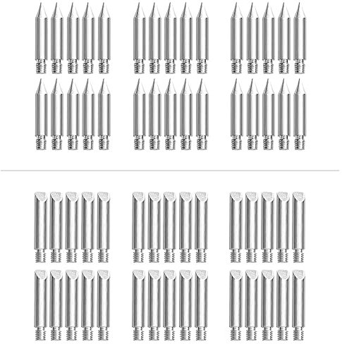 TROTEC Ersatz-Lötspitzen für Digitale Lötstation PSIS 10-230V (60 Stück)