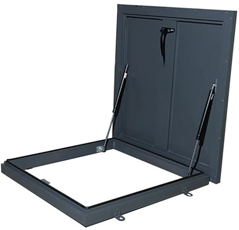 Trappe de toit d'urgence pour couvercle de puits et de cave, imperméable avec bande d'étanchéité, très résistante pour fenêtres de toit et fenêtres de toit