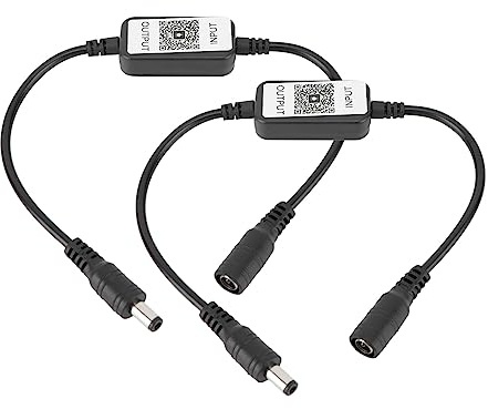 HEEPDD Belysningstillbehör Fjärrkontrolldimmer DC 5-24V 6A Utgång med 0-100 Justeringsområde för Enfärgad LED Strip LED Light Strip Controller Nan