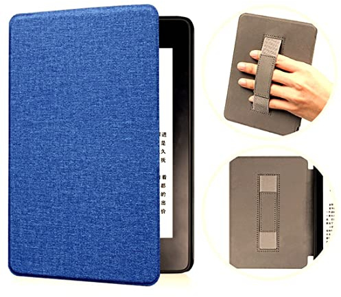 Zcooooool Étui en Tissu pour 6 Kindle Paperwhite (7e / 6e /5e génération 2015/2013/2012 Modèle publié: DP75SDI ou EY21) Housse Anti-dérapante Paperwhite Coque