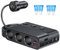 EEEKit Zigarettenanzünder-Splitter, 3 Steckdosen mit PD-Anschluss, QC3.0 & Dual 3.4A USB A, LED-Voltmeter & Schalter für Geräte im Auto