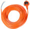 SPARES2GO Universal 20m Cable & Lead Plug for Strimmers, Trimmers, Hedge, Cutters, Lawnmowers (20 Metre)