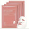4 Masques au Collagène Coréen – Soin Visage Anti-Rides, Hydratant et Régénérant, Masque Coréen Collagène – Hydratation Intense & Effet Repulpant, Peau Jeune et Raffermie