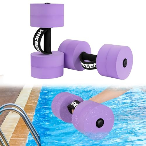 BOOSTEADY Accessoires d'Haltères d'exercice Aquatique, Haltère de Poids de Piscine en Mousse EVA, Accessoires d'Haltères pour Haltères d'eau