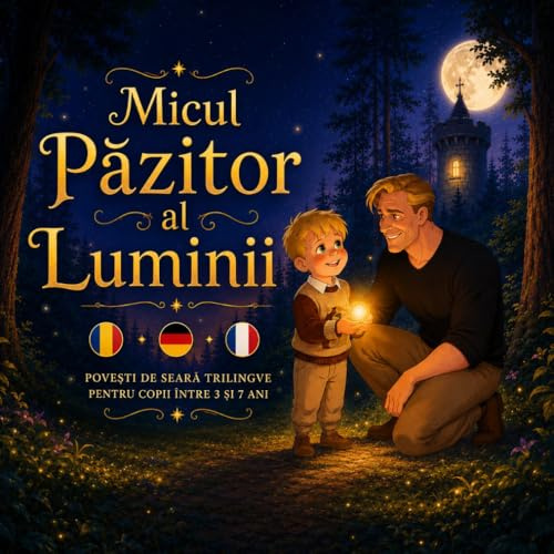 Micul Păzitor al Luminii: Poveste trilingvă pentru copii în română, germană și franceză despre curaj, emoții și încredere în sine