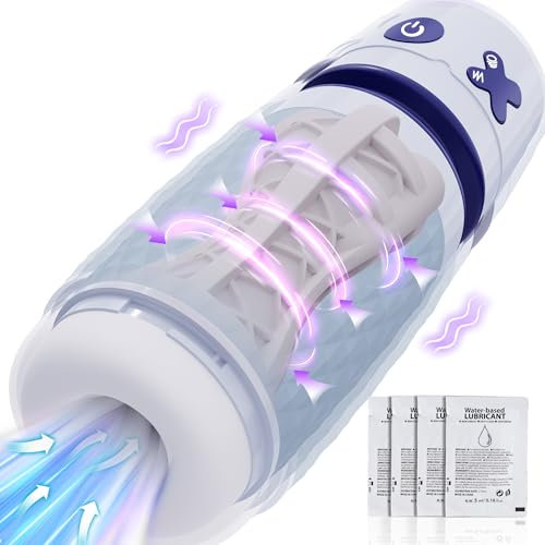 Eanatoys Masturbieren für Männer Sex Spielzeug für die Männer Masturbator Saugen & Vibratoren 3D Realistische Mastubratoren Taschenmuschi Sexpuppe Penis Pussy Sex Toys Penispumpe Grau