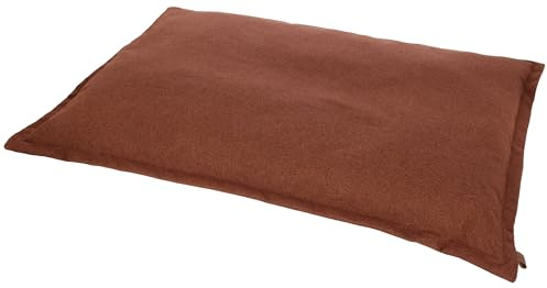 Kerbl Pet letto accogliente Oliver, ruggine, 120x80x18 cm, Cuccia e Sdraio per cani, Cuscino per cani, poliestere