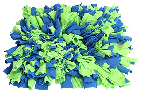 Tappetino per Cani in Poliestere, Tappeto per Annusare, 29,3x39,5cm - Stimola l'Istitto di Foraggiamento, Antiscivolo, Facile da Pulire
