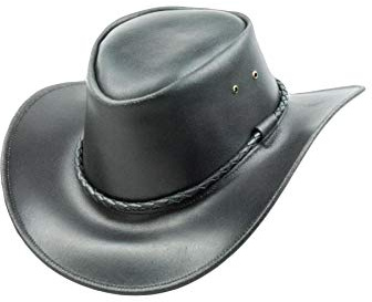 Black Jungle Kimbolton - Sombrero de piel de estilo occidental