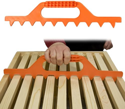 Marvellous Equipment Plastic Frame Spacer, Beekeeping-Hive Frame Hive Spacer for Spacing Bee Frames 9 Frame Hive Spacer Frame Spacing Tool Beehive Spacing Tool Beekeeping Supplies Equipment