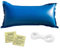DAZZTIME Poolkissen Winter,Luftkissen 120x240cm Pool Kissen groß,Poolkissen Winter Rechteckig mit Rollen Seil Pool Zubehör Für Pool Abdeckplane Aufblasbares,für Oberirdische Poolabdeckung